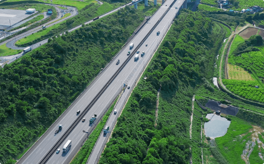 国道・県道・市町村道の調査計画設計に関わる道路整備イメージ